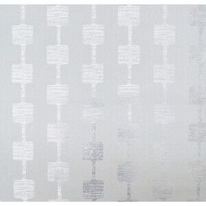 NEW York Wallcoverings Wallpaper Y6220402 MICRO MINI MCM Double Roll Grey Silver